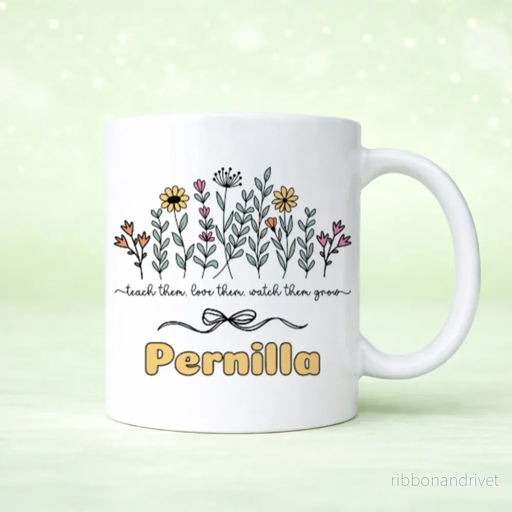 Watch them grow | Personlig mugg