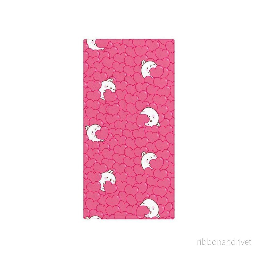 Molang – Handduk – Hjärtan – 35x75cm Molang – Handduk – Hjärtan – 35x75cm
