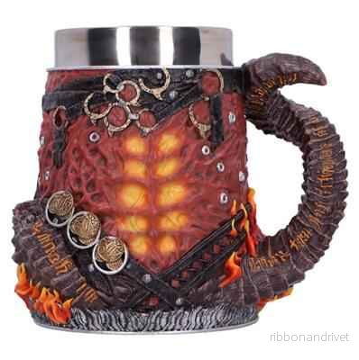 Baldur’s Gate 3 Karlach Tankard – Officiellt Licensierad Detaljerad Dryckeskanna