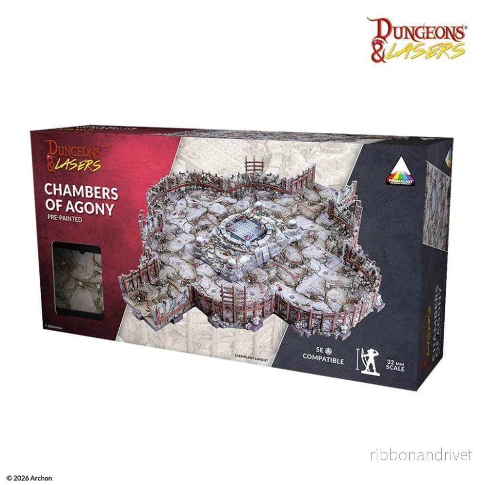 Dungeons & Lasers - Chambers of Agony förmålade - EN