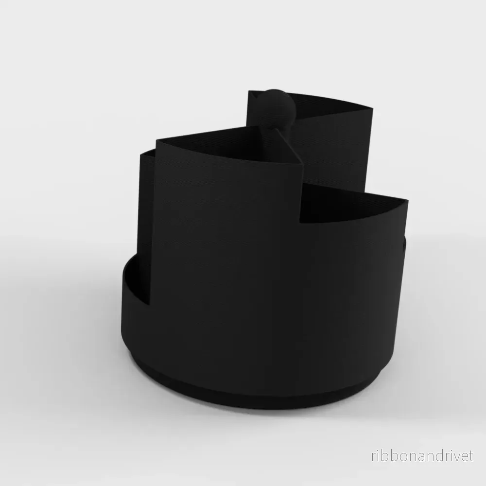 Roterande skrivbordsorganisatör med 4 nivåer - Bild 3