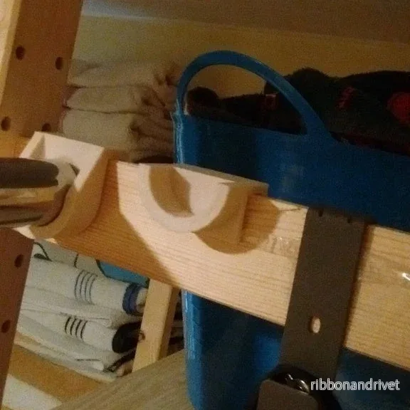 28mm stång/fästeset för IVAR-hyllor - 6 st - Bild 2