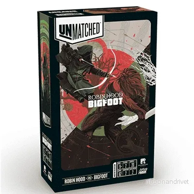 Unmatched: Robin Hood vs Bigfoot – Strategiskt Brädspel Unmatched: Robin Hood vs Bigfoot – Strategiskt Brädspel