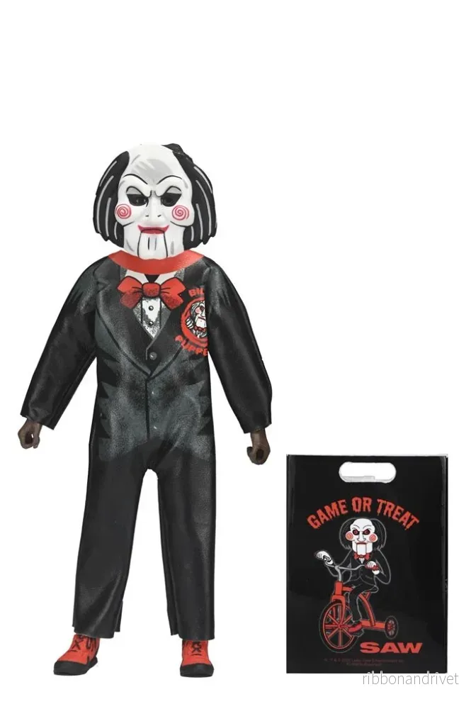 Ben Cooper – Ben Cooper Saw x Ben Cooper – 6″ Klädd Figur – Billy the Puppet
