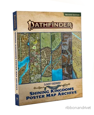 Pathfinder Lost Omens Shining Kingdoms Poster Map Archive (P2) - Bild 2