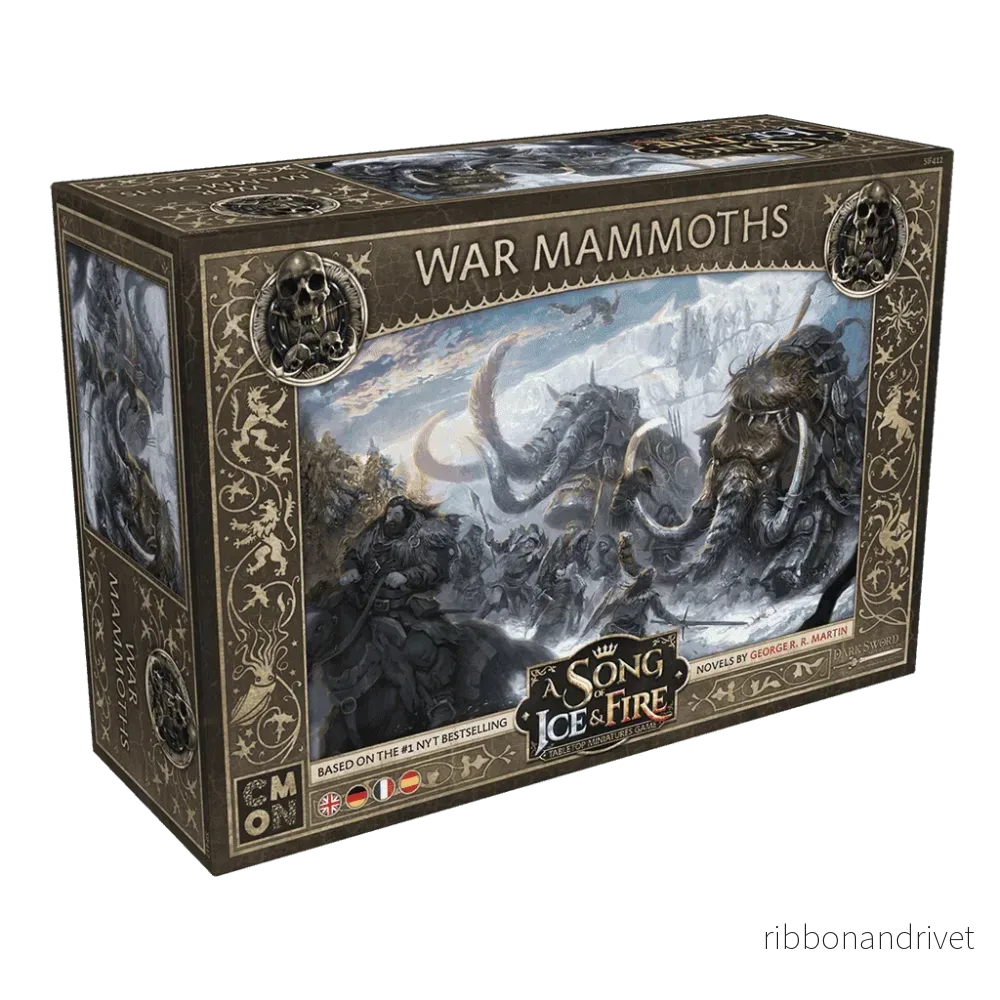 A Song of Ice And Fire – War Mammoths Erweiterung – DE/EN/FR/ES A Song of Ice And Fire – War Mammoths Erweiterung – DE/EN/FR/ES