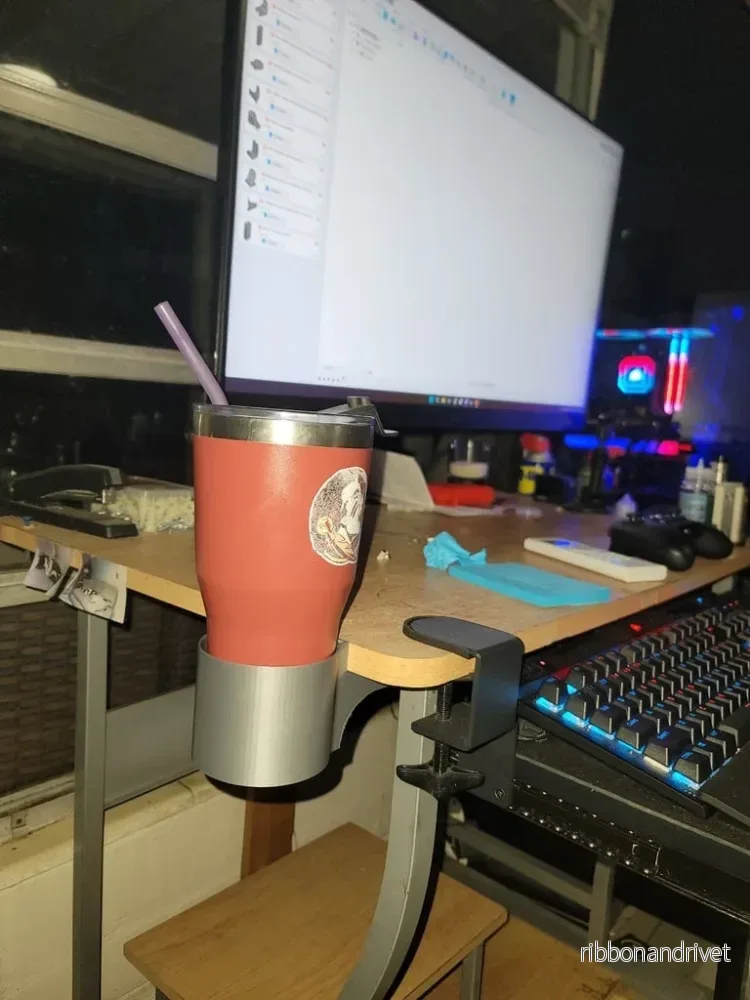 Mugg- och kopphållare för skrivbord - Bild 2