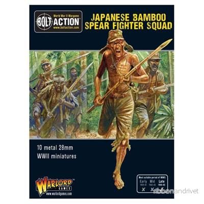 Bolt Action – Japanska Bambuspearfighter Squad – EN Bolt Action – Japanska Bambuspearfighter Squad – EN