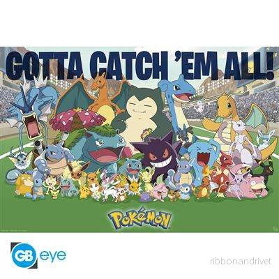 POKEMON – Poster Maxi 91.5×61 – All Time Favorites POKEMON – Poster Maxi 91.5×61 – All Time Favorites