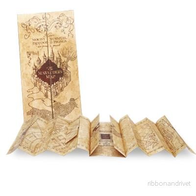 Harry Potter - Marauder's Map Replica