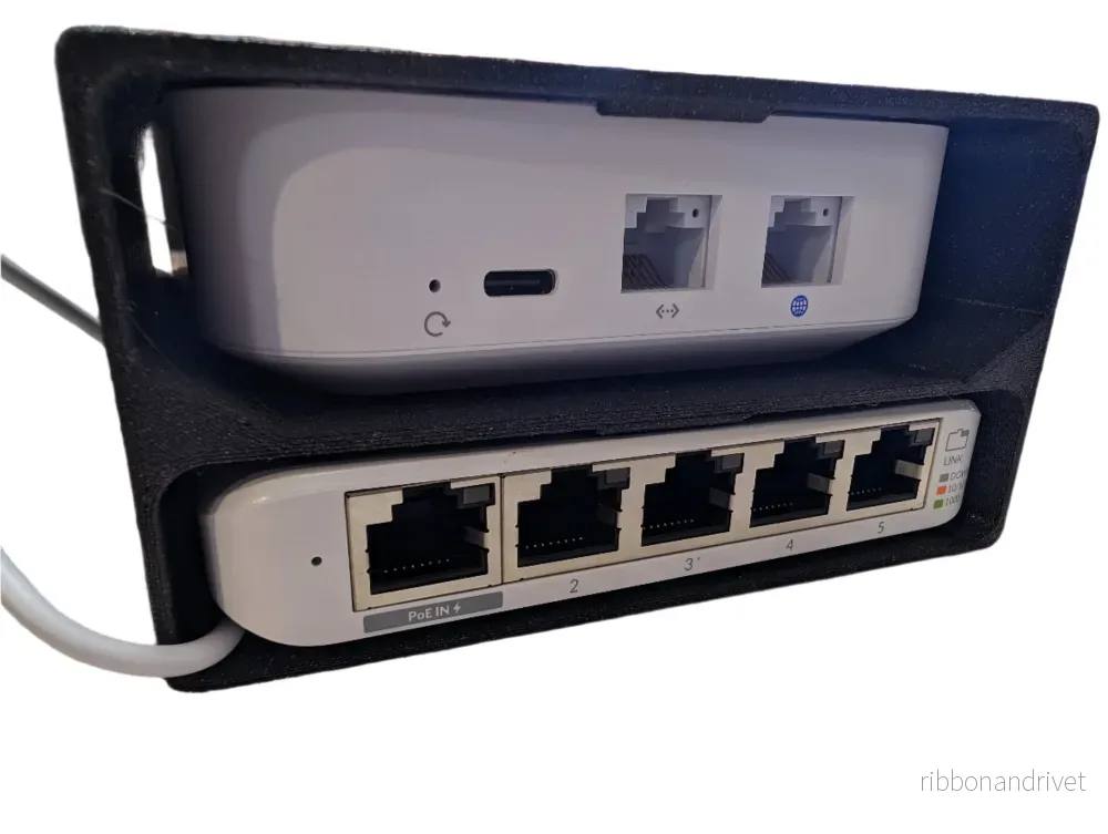 Hylla för Unifi FX (Unifi UX) och Unifi Flex Mini (Unifi USW-Flex-Mini) - Bild 2