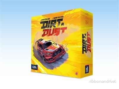 Dirt & Dust – Intensiv rallyracingspel med kortbyggande och tärningsplacering