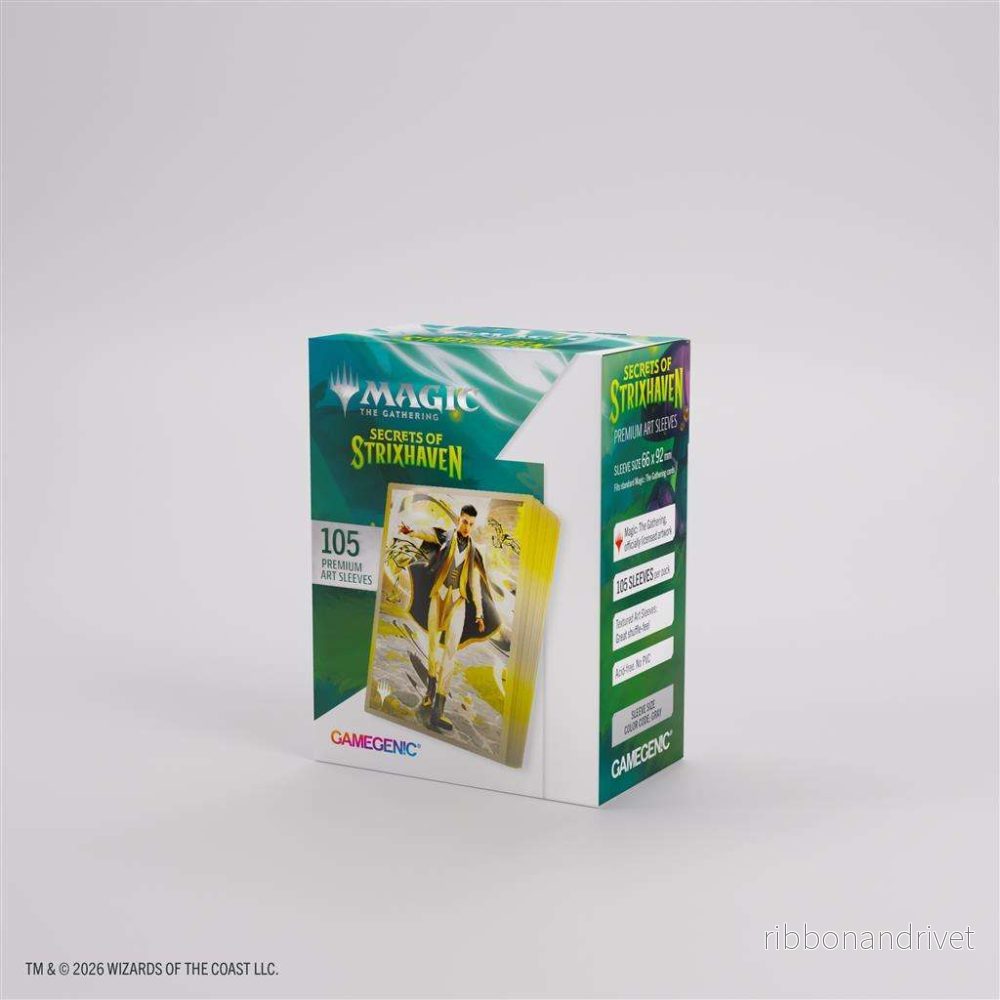 Magic: The Gathering | Secrets of Strixhaven Premium Art Sleeves – Killian, Avgörande Mentor Magic: The Gathering | Secrets of Strixhaven Premium Art Sleeves – Killian, Avgörande Mentor