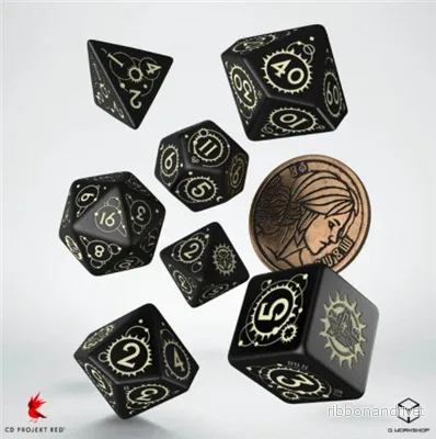 The Witcher Dice Set – Ciri – The Zireael