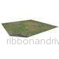Battle Systems Grassy Fields Gaming Mat 2x2 - Grid - Bild 2