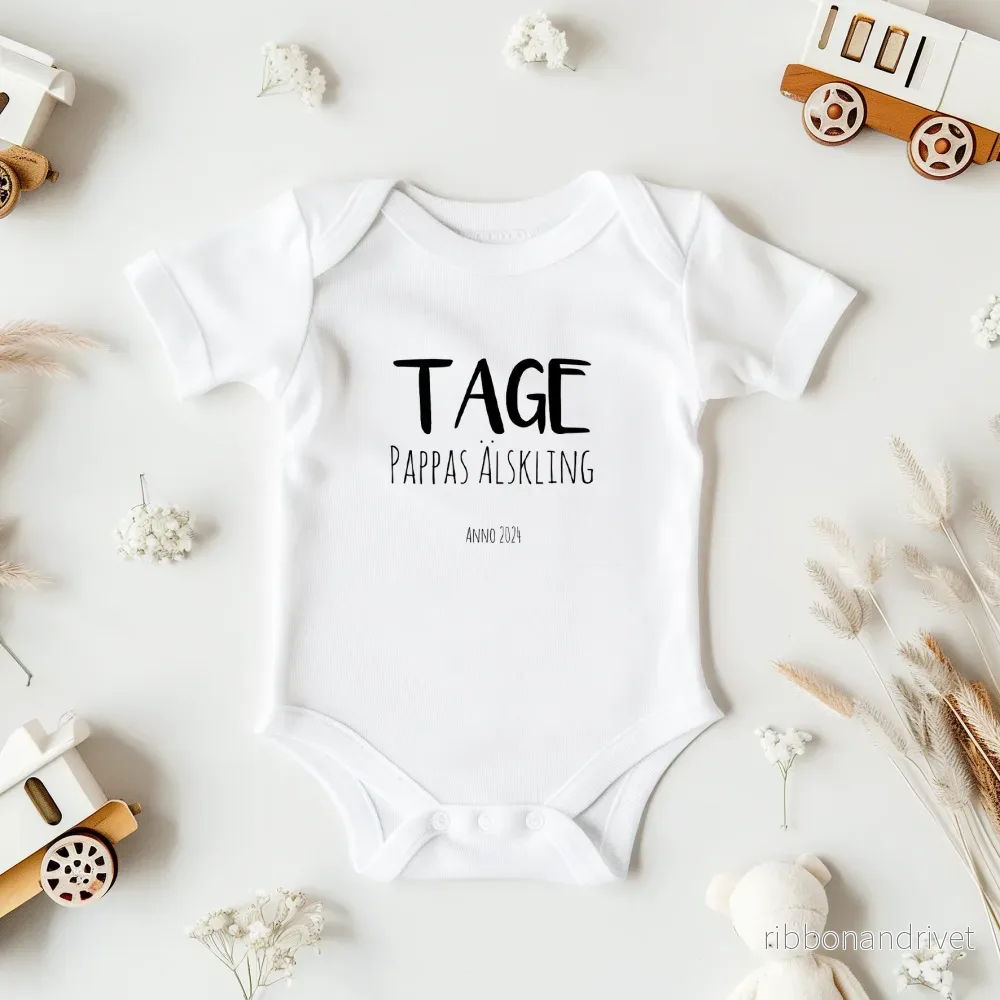Pappas Älskling | Personlig body Pappas Älskling | Personlig body