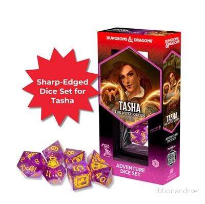 Sirius Dice – Tasha häxmästarinnas äventyrstärningar för Dungeons & Dragons Sirius Dice – Tasha häxmästarinnas äventyrstärningar för Dungeons & Dragons