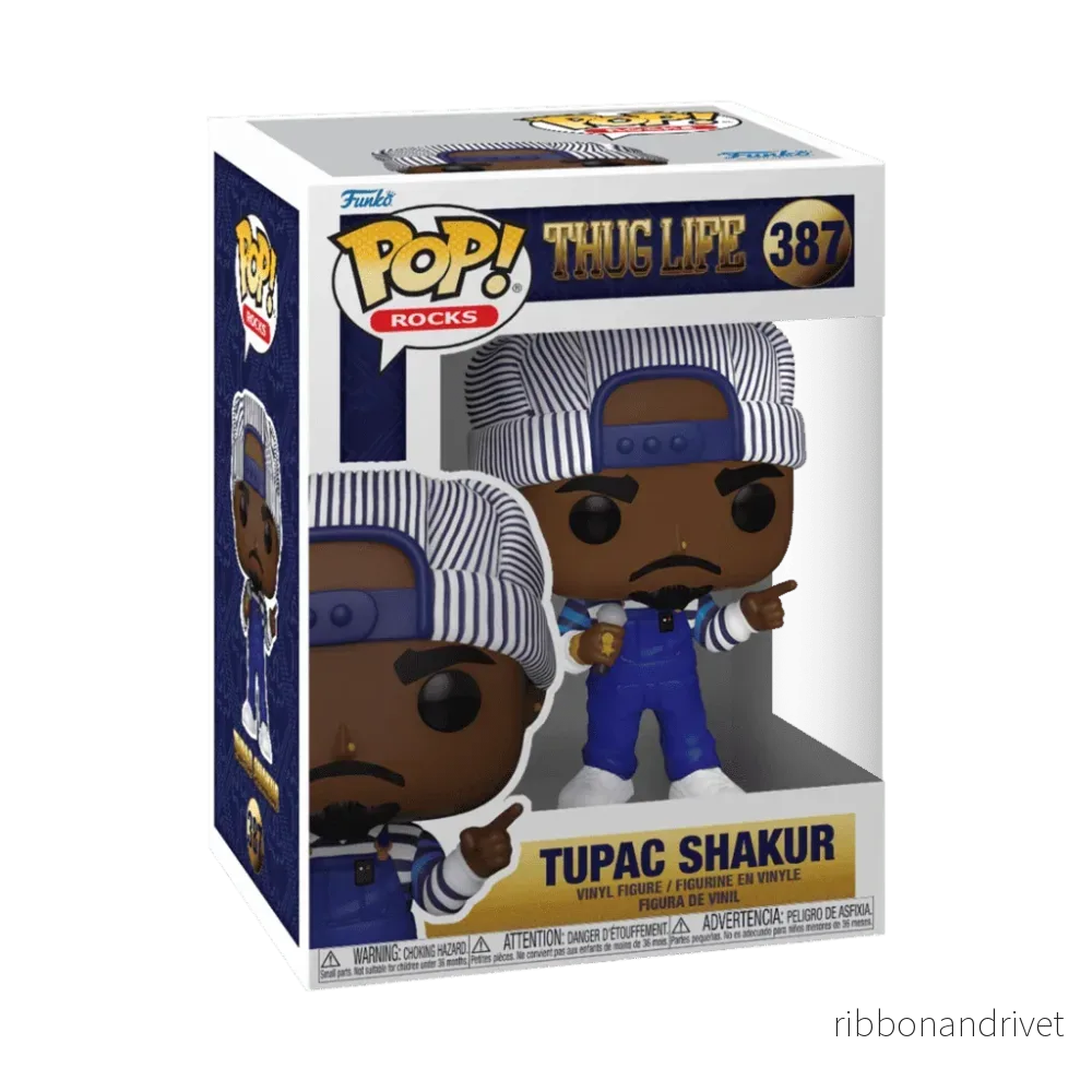 Funko POP Rocks: Tupac 90's Samlarfigur