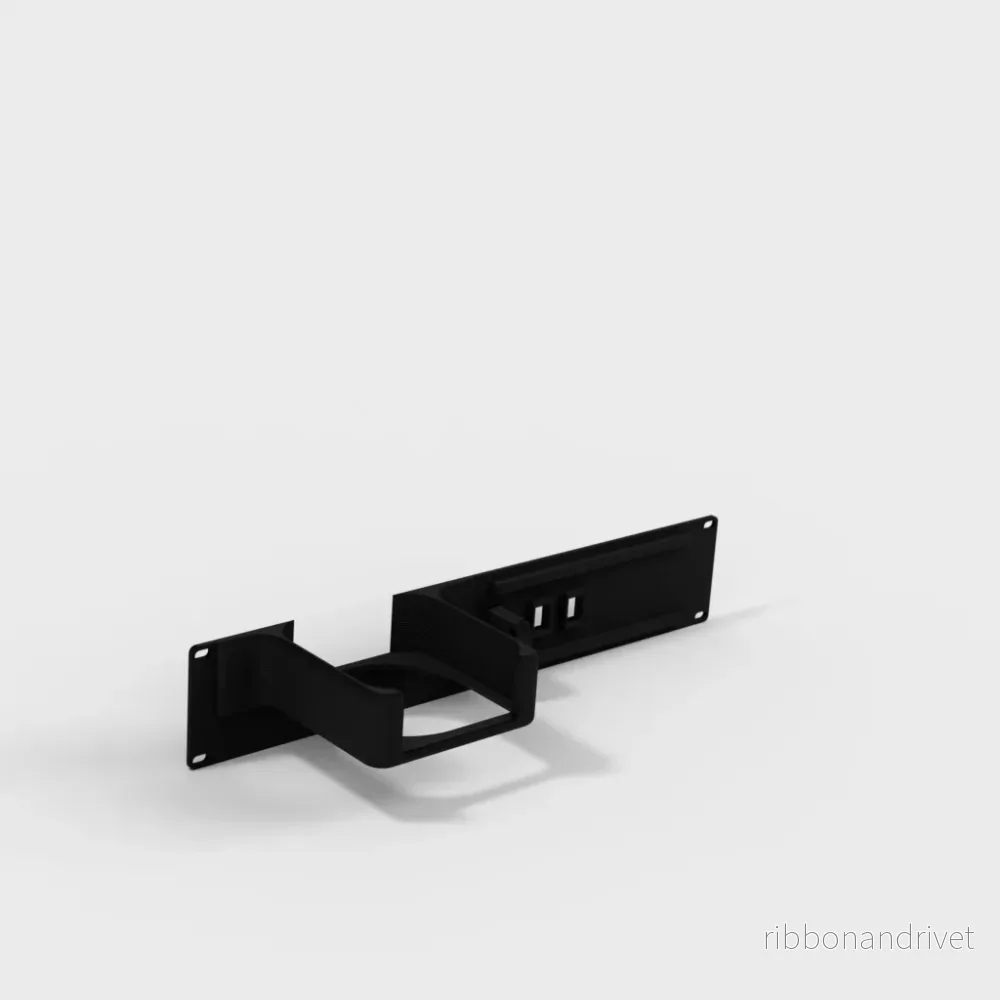Mac Mini M4 19 Tum 2U Rackmontering - Bild 3
