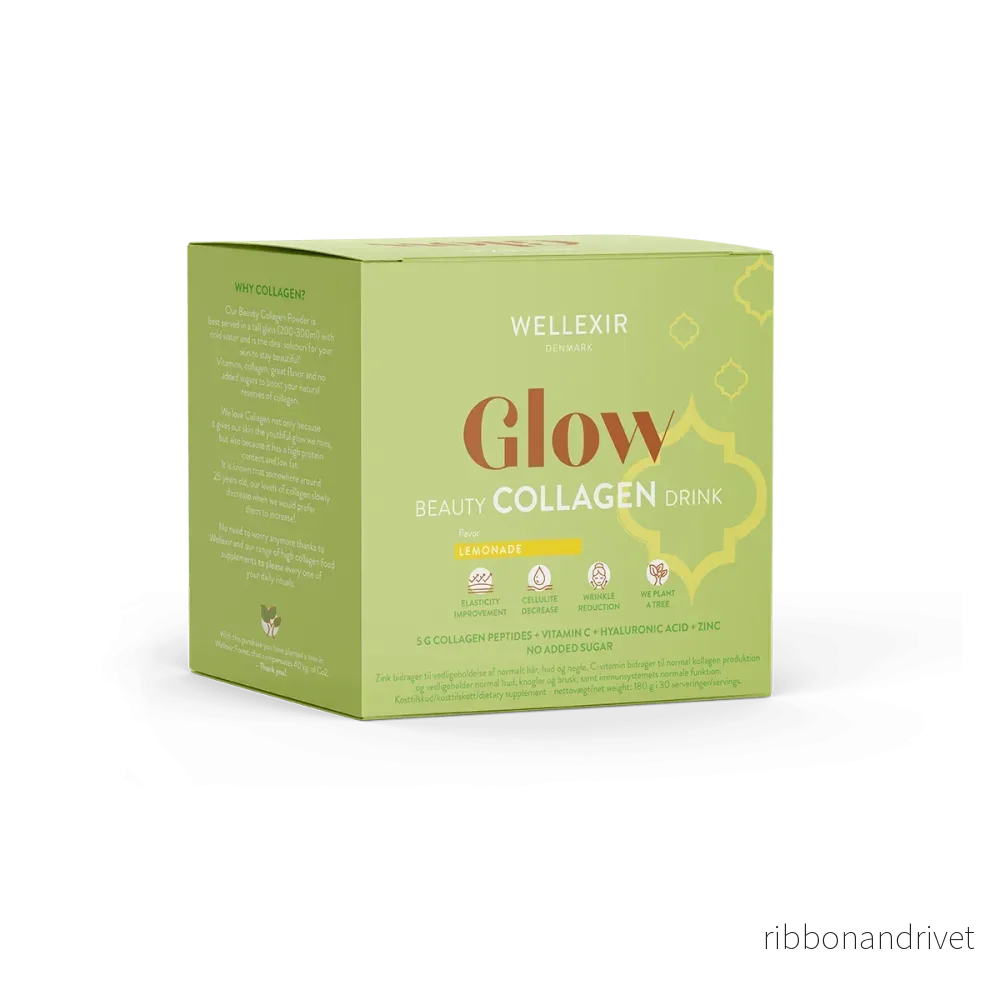 Wellexir Glow Beauty Drink - Lemonade 30 BOX - Bild 2
