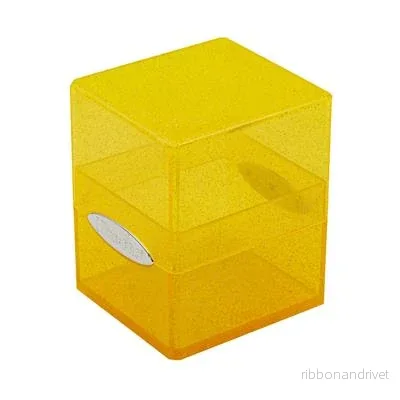 UP - Satin Cube - Glitter Yellow - Bild 2