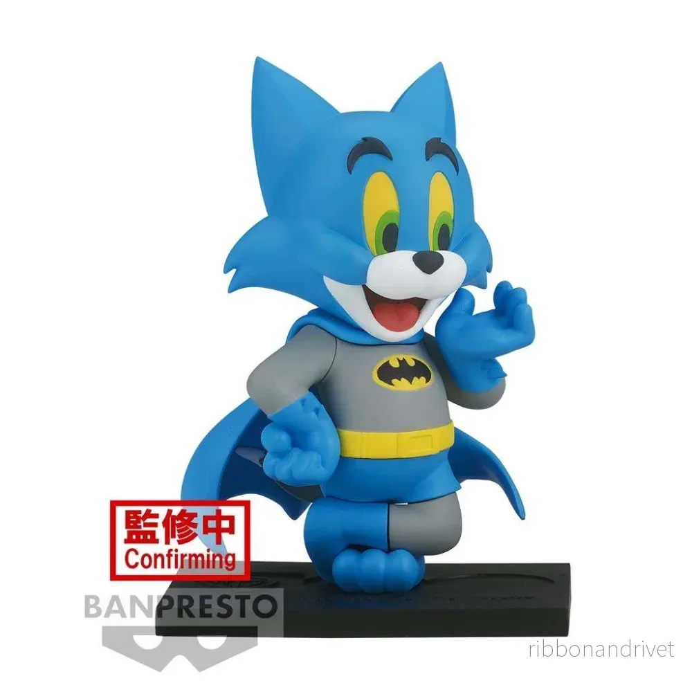 Tom och Jerry Figur Samling – Tom som Batman – WB100Års Jubileum Tom och Jerry Figur Samling – Tom som Batman – WB100Års Jubileum