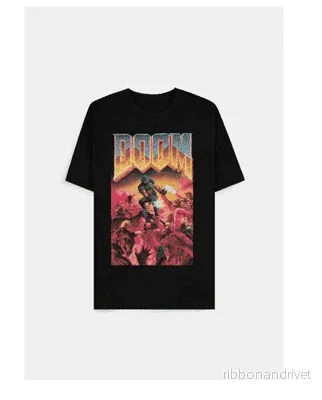 DOOM Classic Boxart T-Shirt DOOM Classic Boxart T-Shirt