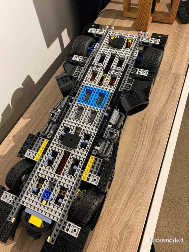 Lego Batmobile vertikalt väggfäste - Bild 3