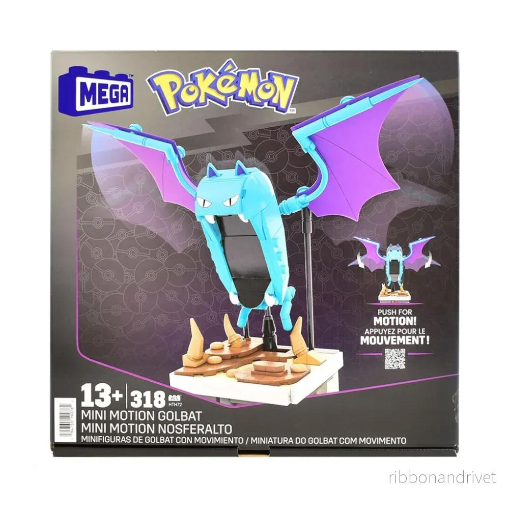 Mega Bloks Pokémon Mini Motion Golbat Mega Bloks Pokémon Mini Motion Golbat