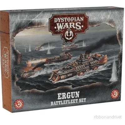 Dystopian Wars: Ergun Battlefleet Set Dystopian Wars: Ergun Battlefleet Set