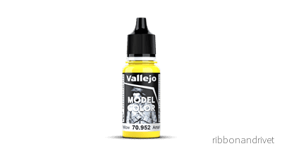 Vallejo - Model Color / Matt - 025 Citron Gul 18 ml - Bild 2