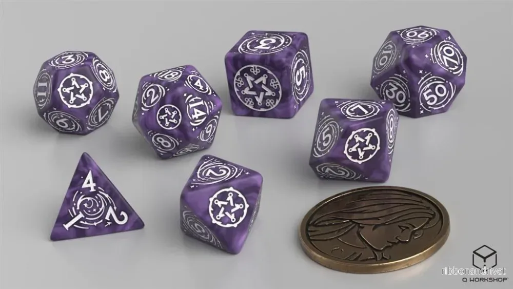 The Witcher Tärningsset Yennefer – Lilac and Gooseberries The Witcher Tärningsset Yennefer – Lilac and Gooseberries