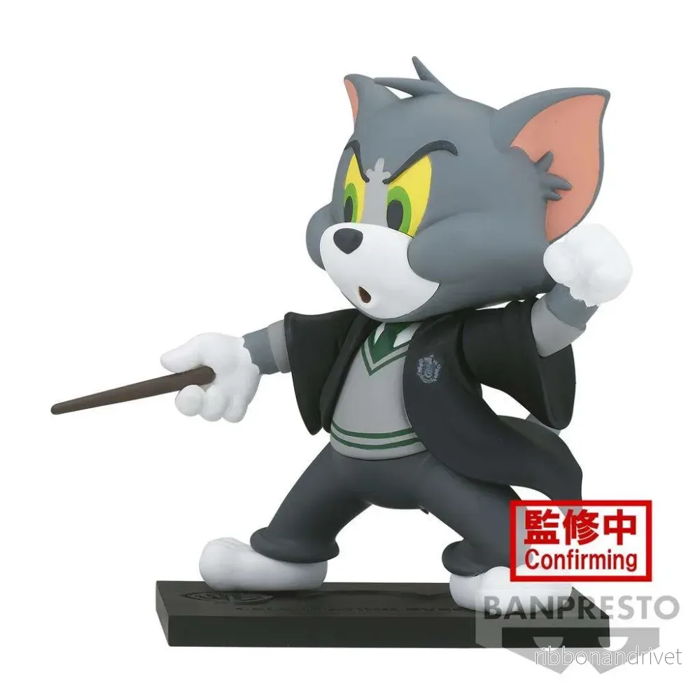 Tom And Jerry Figurkollektion – Slytherin Tom och Gryffindor Jerry – WB100-årsjubileum Tom And Jerry Figurkollektion – Slytherin Tom och Gryffindor Jerry – WB100-årsjubileum