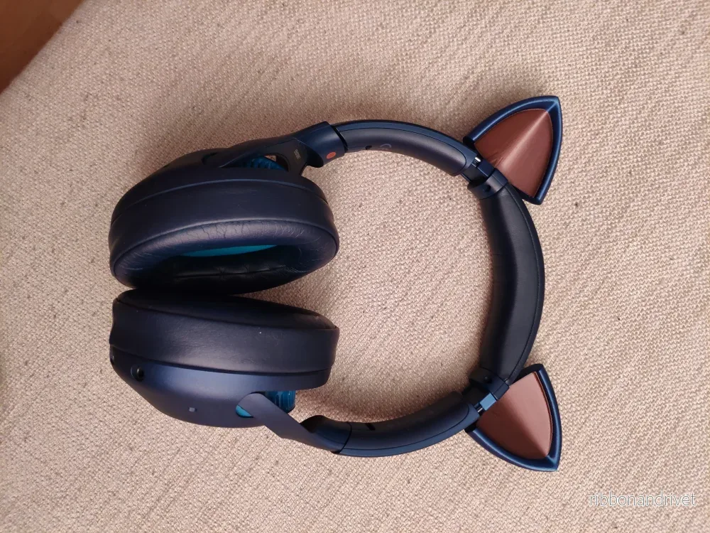 Kattöron för Sony WH-XB900N-hörlurar