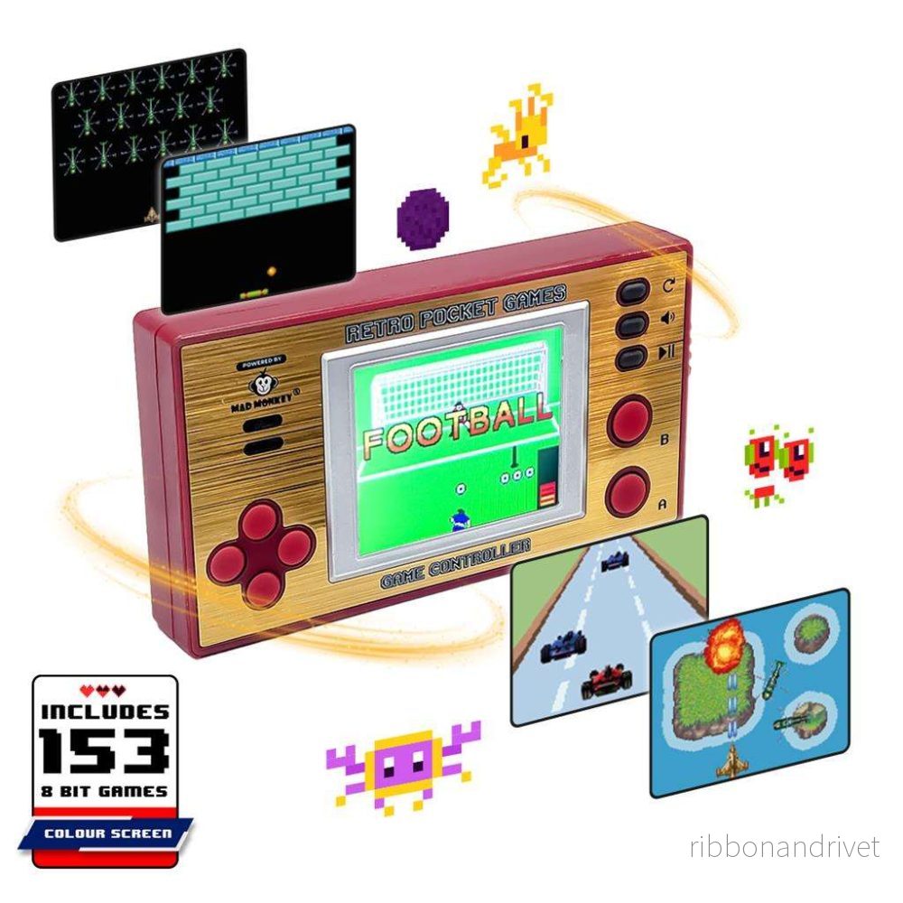 Mad Monkey – Retro Pocket Games (inkl. 153 8-Bit Games) Mad Monkey – Retro Pocket Games (inkl. 153 8-Bit Games)