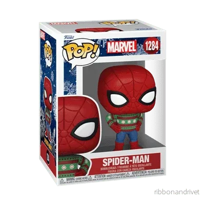 Funko POP Marvel: Holiday – Spider-Man med Ful Tröja Funko POP Marvel: Holiday – Spider-Man med Ful Tröja
