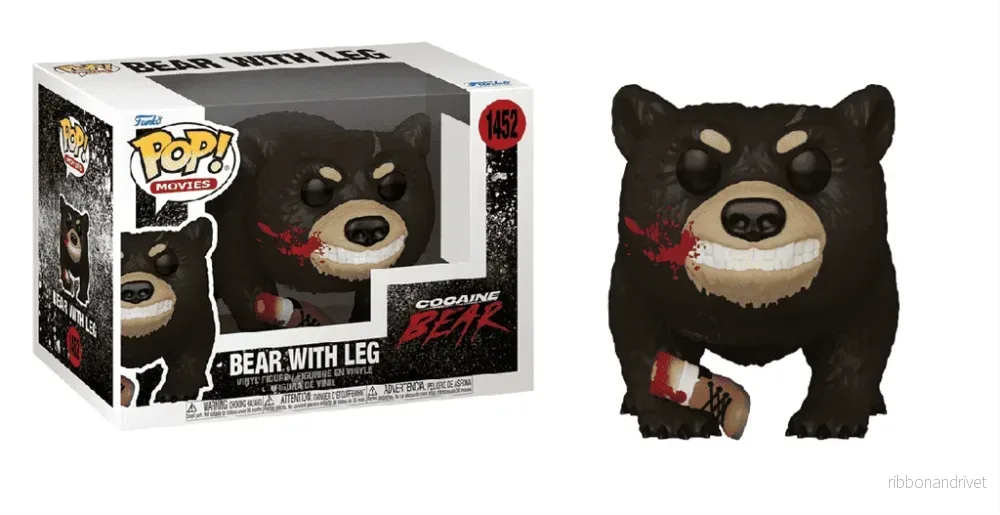 Funko POP Movies: Cocaine Bear – Bär med Ben Funko POP Movies: Cocaine Bear – Bär med Ben