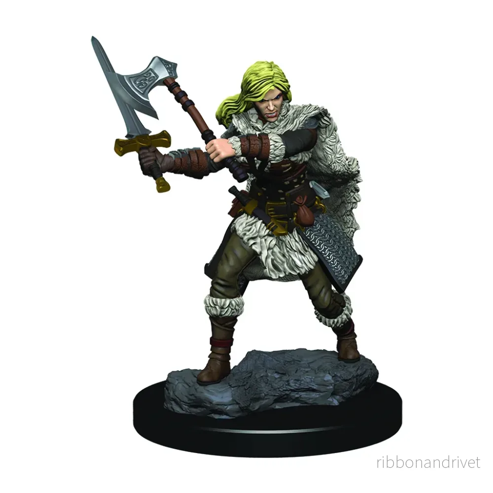 D&D Icons of the Realms Premium Figures: Human Female Barbarian D&D Icons of the Realms Premium Figures: Human Female Barbarian