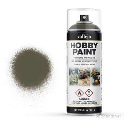 Vallejo Primer / AFV Color Primer – Russian Green 4BO Vallejo Primer / AFV Color Primer – Russian Green 4BO