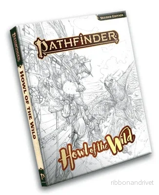 Pathfinder RPG: Howl of the Wild Sketch Cover Edition (P2) – EN Pathfinder RPG: Howl of the Wild Sketch Cover Edition (P2) – EN