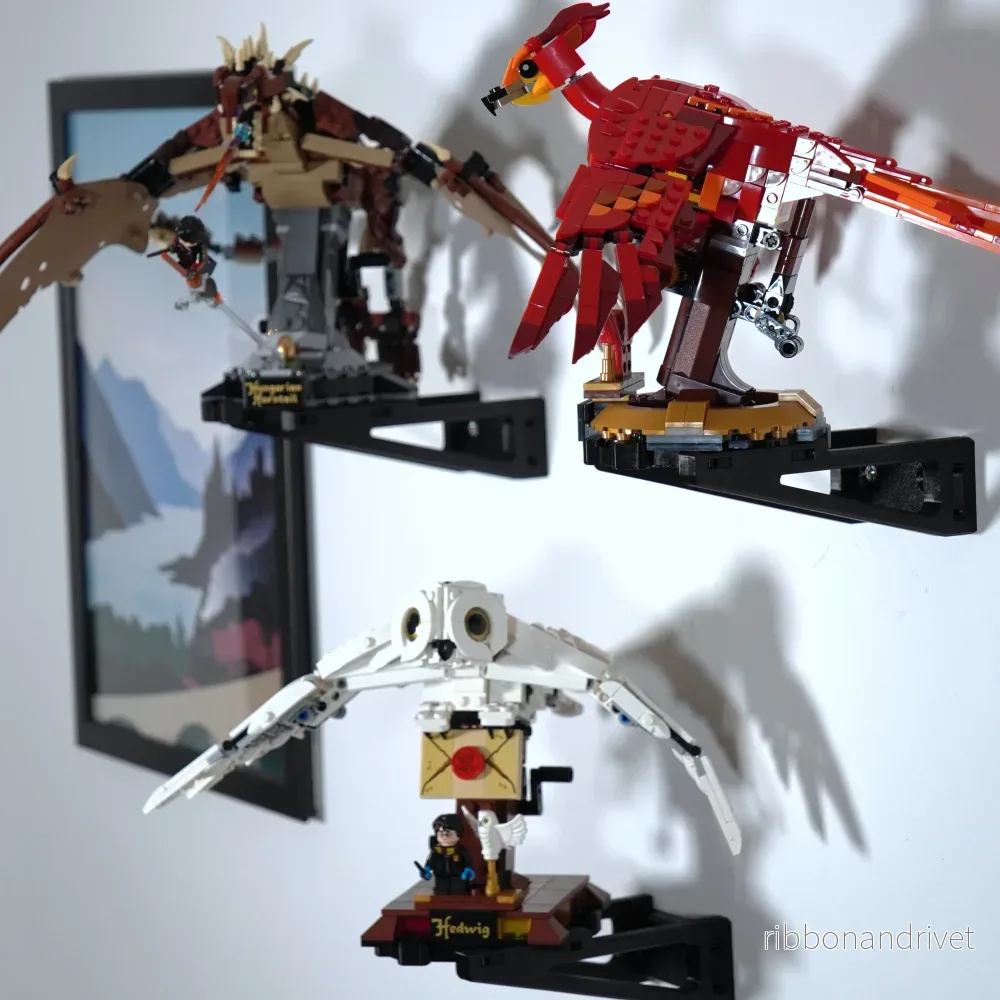 Väggfäste för LEGO Harry Potter flygande modeller - Bild 2