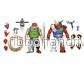 Teenage Mutant Ninja Turtles Actionfigur – Dirtbag och Groundchuck 7” - Bild 3