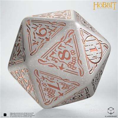 The Hobbit Spindown D20 - Radiant TCG Jumbo Die - Bild 2