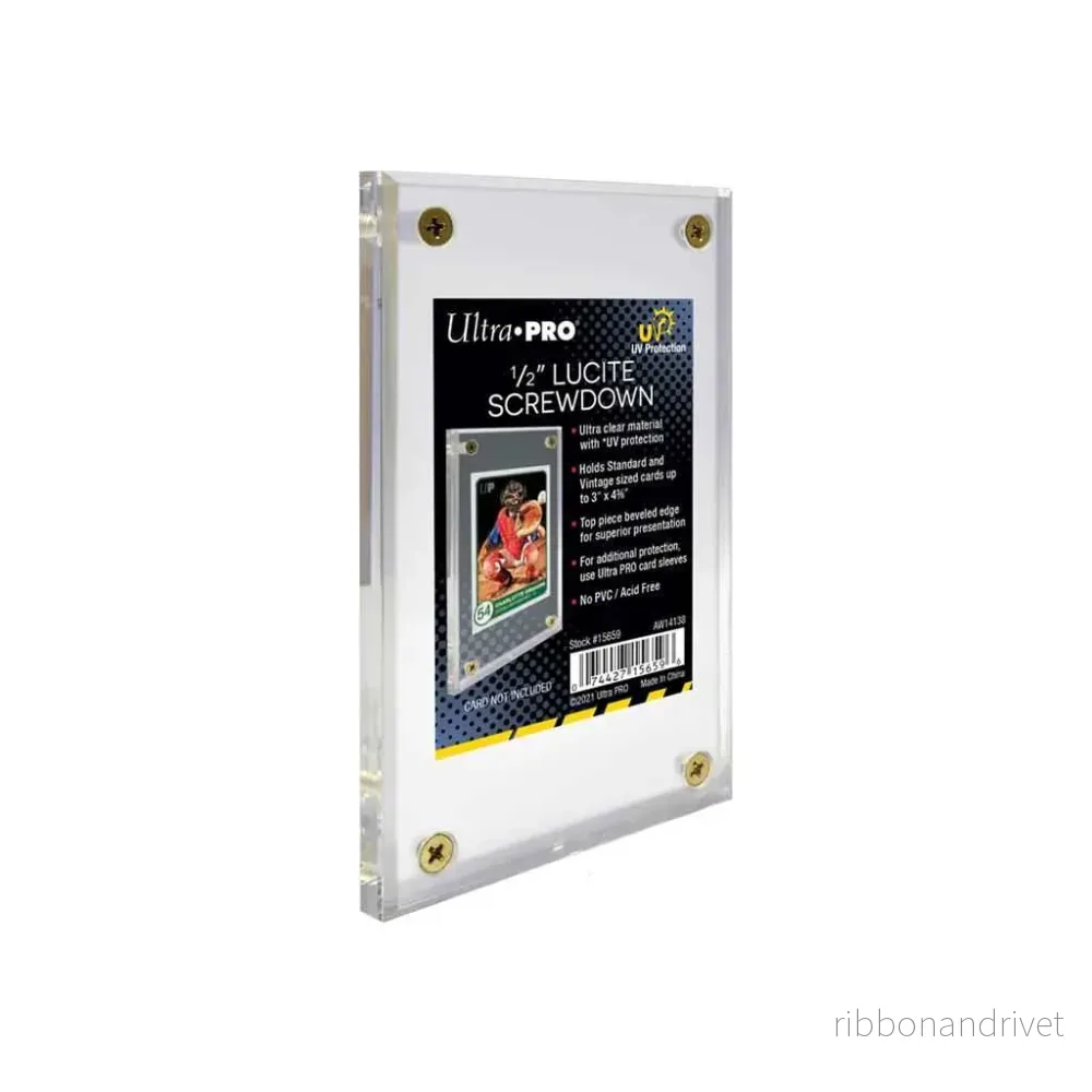 UP – Lucite UV 1/2″ Screwdown Holder
