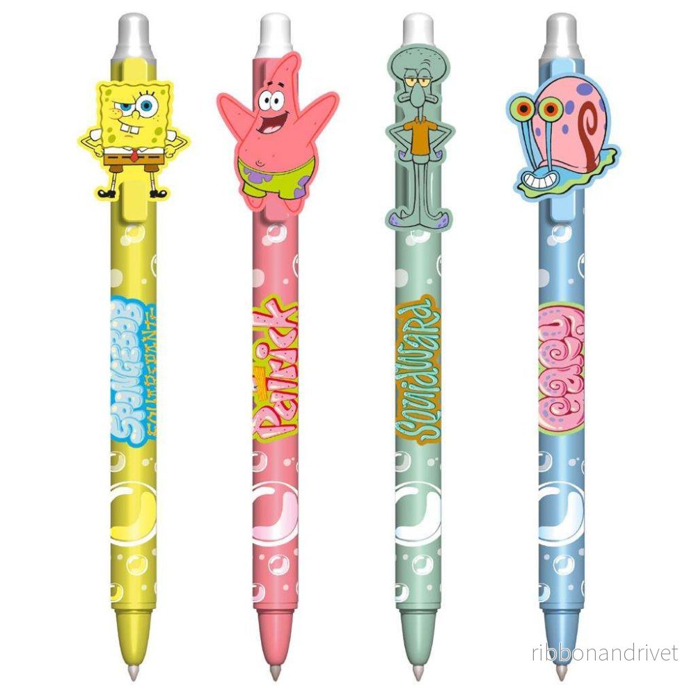 SpongeBob SquarePants – Raderbar gelpenna (4-pack) - Bild 2