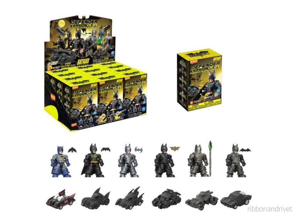 Batman – Blokees Model Kits Blind Box – DC Hero Defender (display med 12) Batman – Blokees Model Kits Blind Box – DC Hero Defender (display med 12)