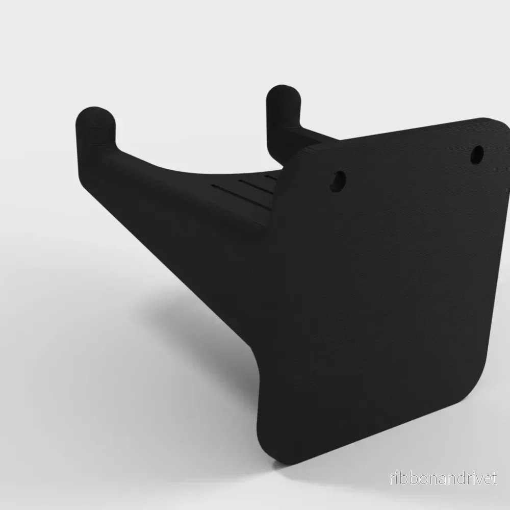 Gitarr Väggfäste med plats för hack och rem - Bild 2