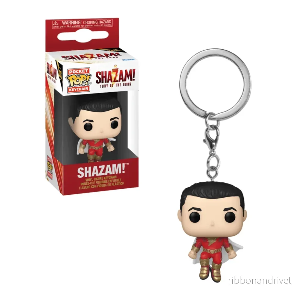 Funko POP Nyckelring: Shazam (Fury of the Gods) Funko POP Nyckelring: Shazam (Fury of the Gods)