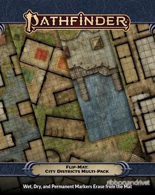 Pathfinder Flip-Mat: City Districts Multi-Pack - Bild 2