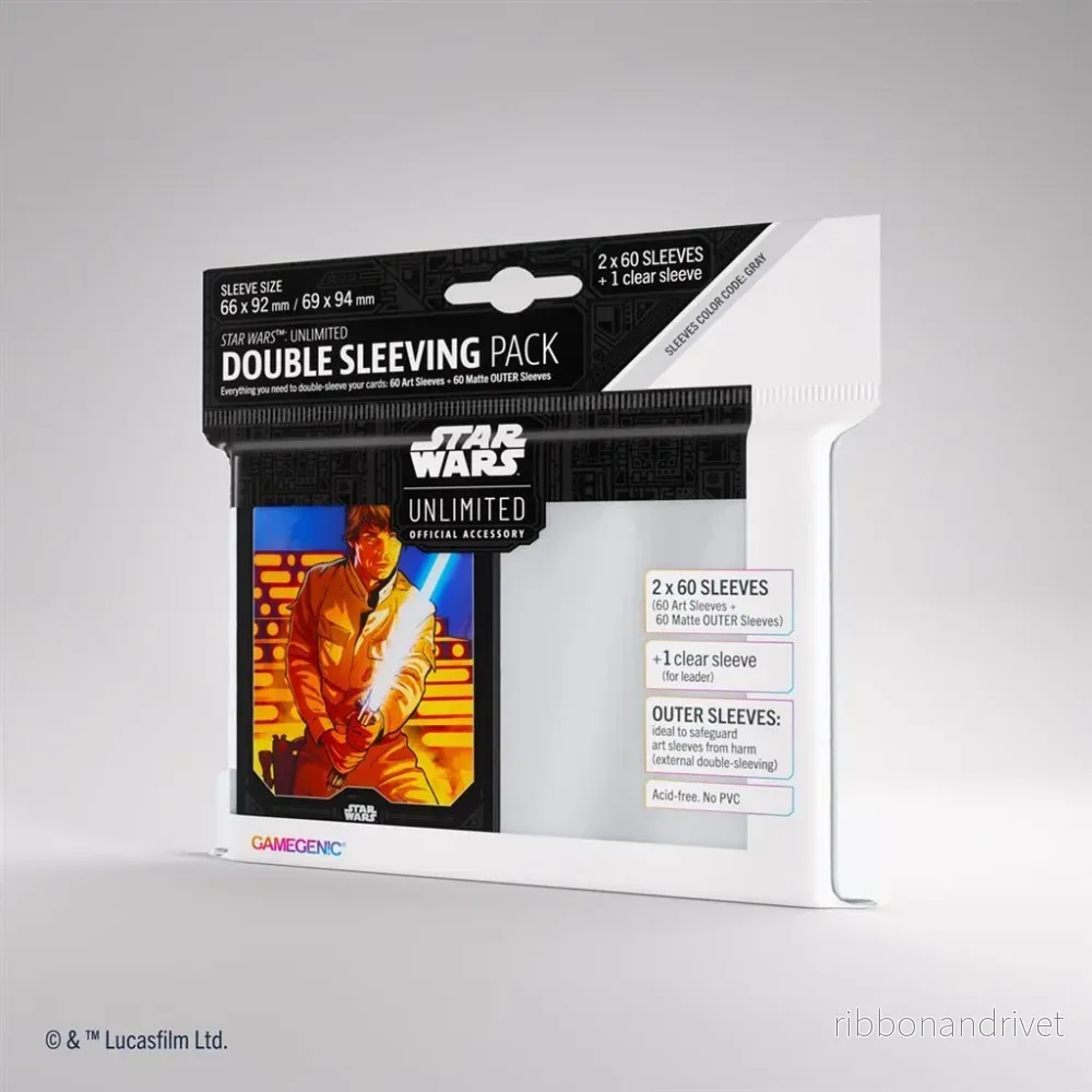 Gamegenic – Star Wars: Unlimited Art Sleeves – Luke Skywalker Gamegenic – Star Wars: Unlimited Art Sleeves – Luke Skywalker